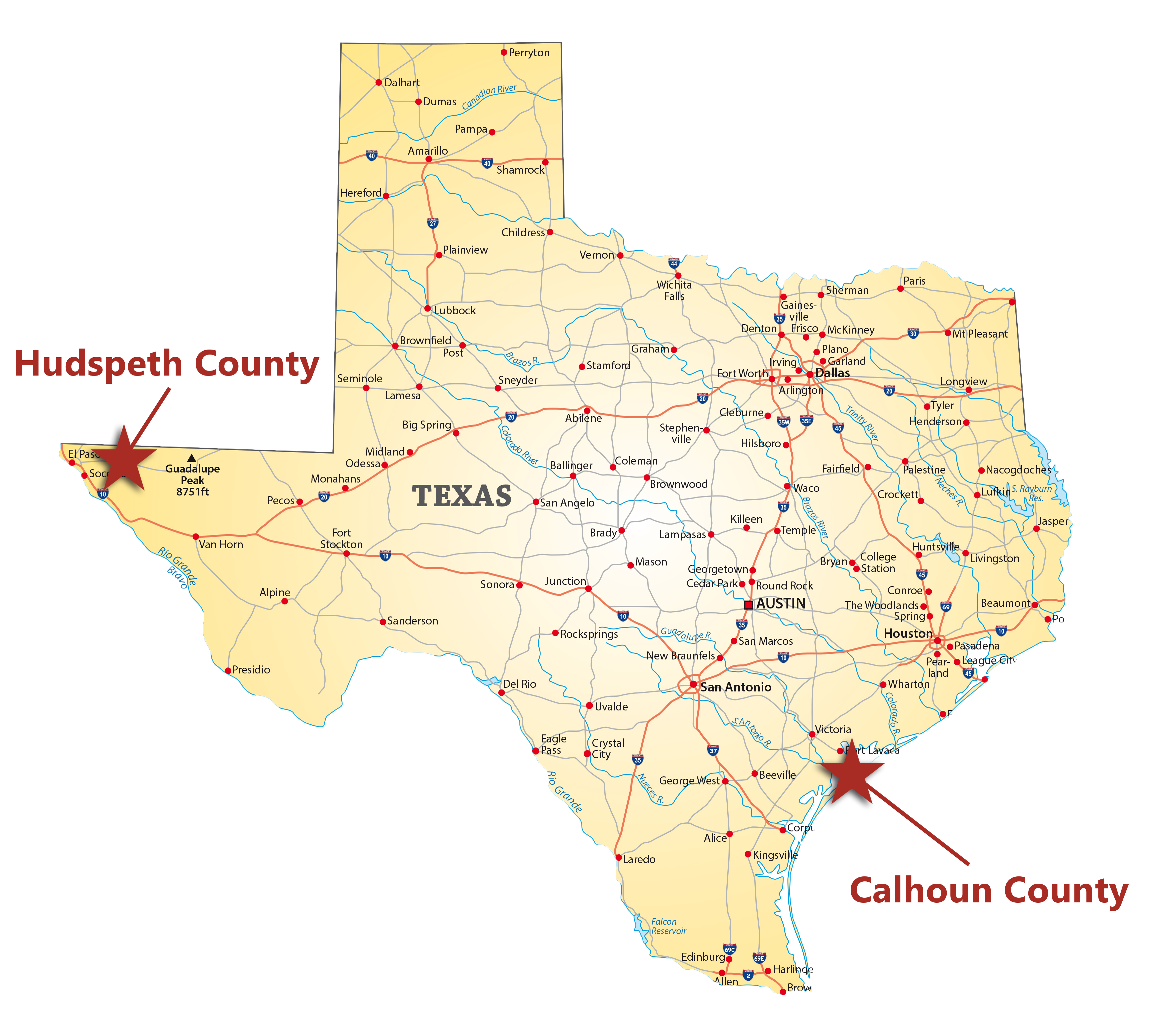 Texas Map